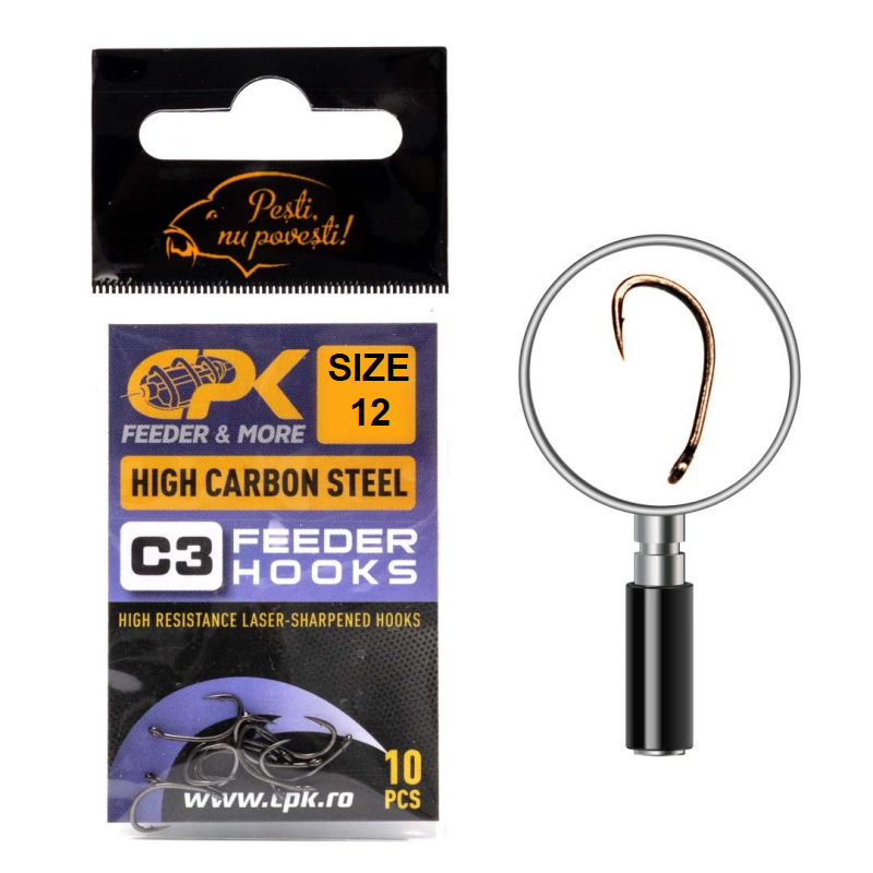 CPK Feeder Hook C3   Gr.12  10Stk.
