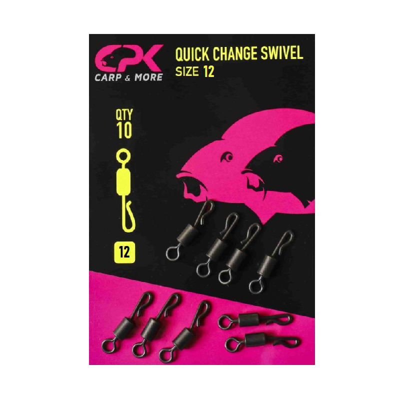 CPK Quick Change Swivel (Schnellwechselwirbel) Nr.12  10Stk.